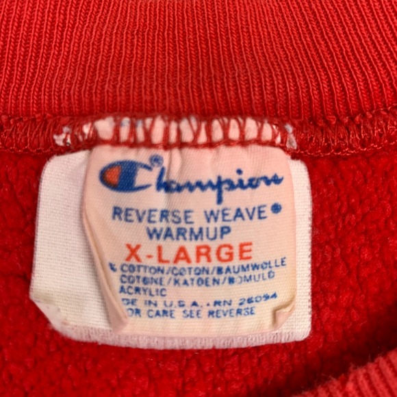 Vintage Champion Sweatshirt Mens XL Arnold Transit Co Reverse Weave Pullover 80s - Picture 2 of 7